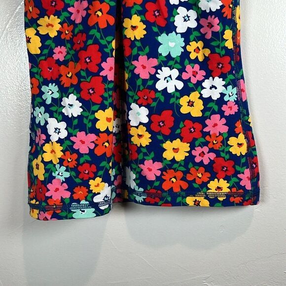 Hanna Andersson Floral Striped Racerback Shirt Size 10 - Picture 9 of 15